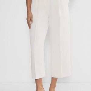 Aritzia Cream Cropped Women's Pants